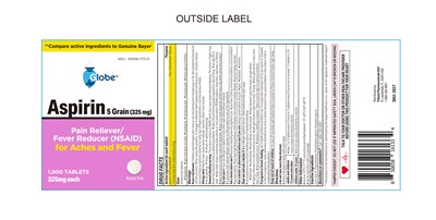 2027 Globe Aspirin Tablets 325mg Bottle Rev04 060525 Cder (2027 Globe Aspirin Tablets 325mg Bottle Rev04 060525 Cder)